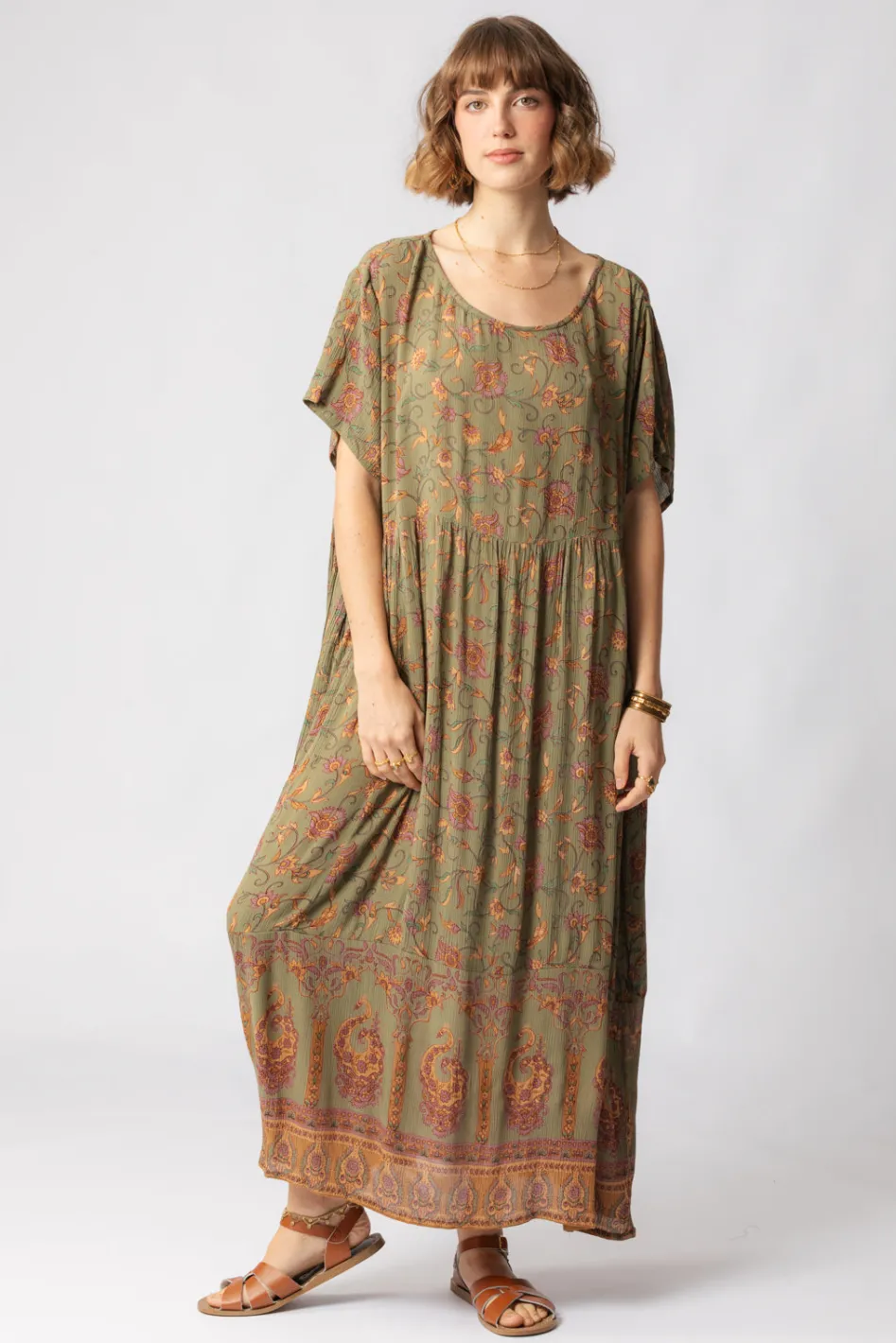 Hot Scattered Flower Dress Free Size|Dresses