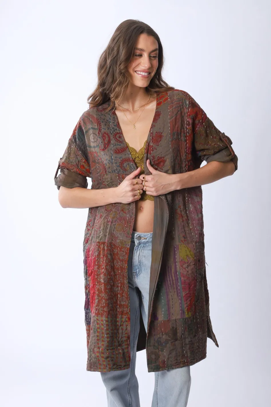 Fashion Shandar Coat Free Size|Jackets & Outerwear