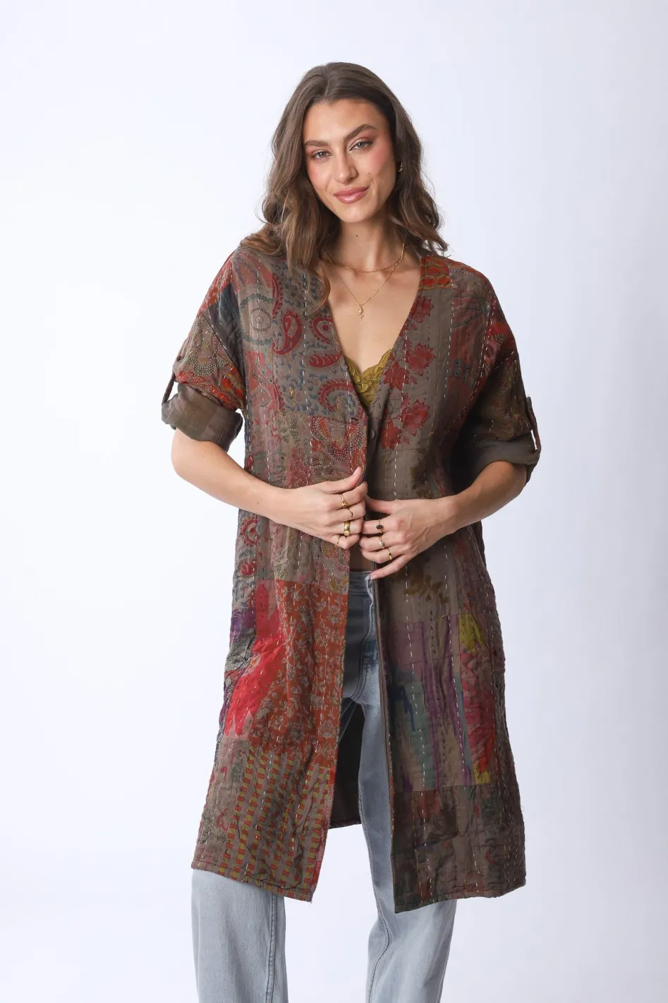 Fashion Shandar Coat Free Size|Jackets & Outerwear