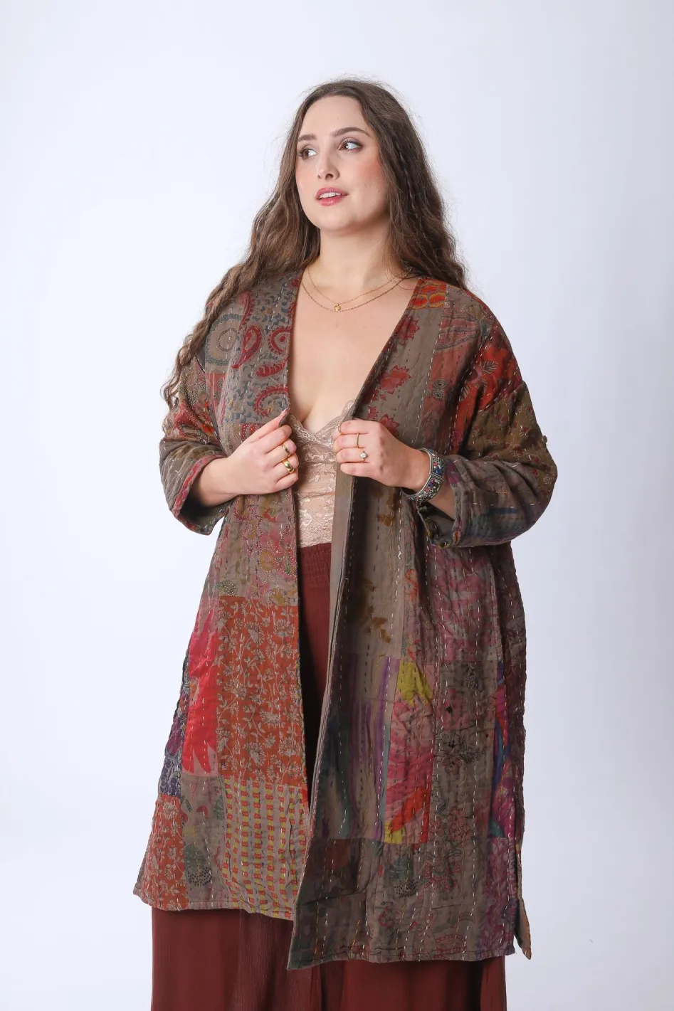 Fashion Shandar Coat Free Size|Jackets & Outerwear