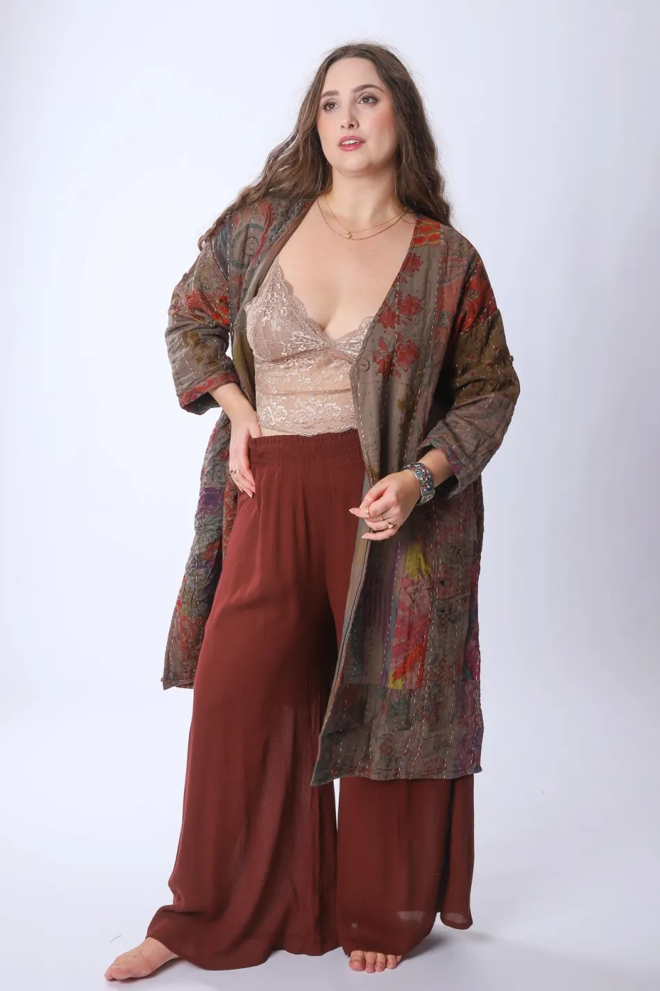 Fashion Shandar Coat Free Size|Jackets & Outerwear