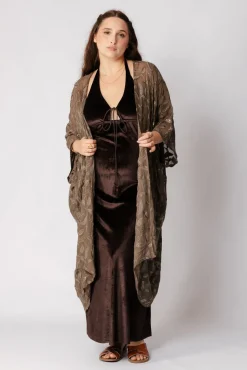 Clearance Shimmer Kimono Free Size|Kimonos & Dusters