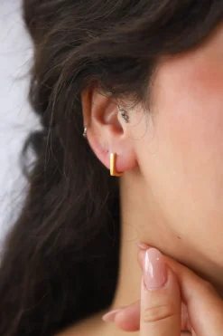 Fashion Sien Gold Hoops Earrings