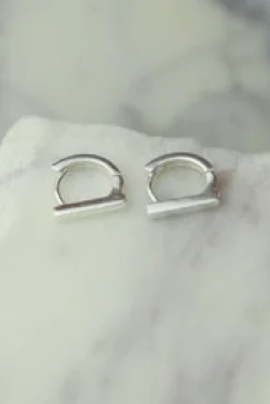 Best Sien Silver Hoops Earrings