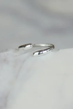 Fashion Silver Bella Wrap Ring Rings