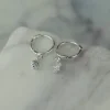 Online Silver Clam & Star Earrings Earrings