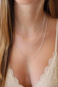 Discount Silver Link Chain 16 inch Necklaces And Pendants