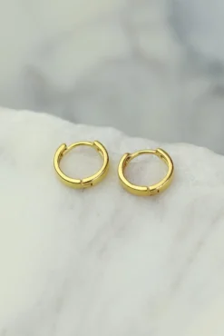 Sale Small Gold Hoops Earrings