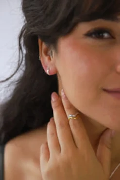 Sale Small Silver Hoops Earrings