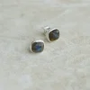 Discount Square Labradorite Studs Studs And Hoops|Earrings