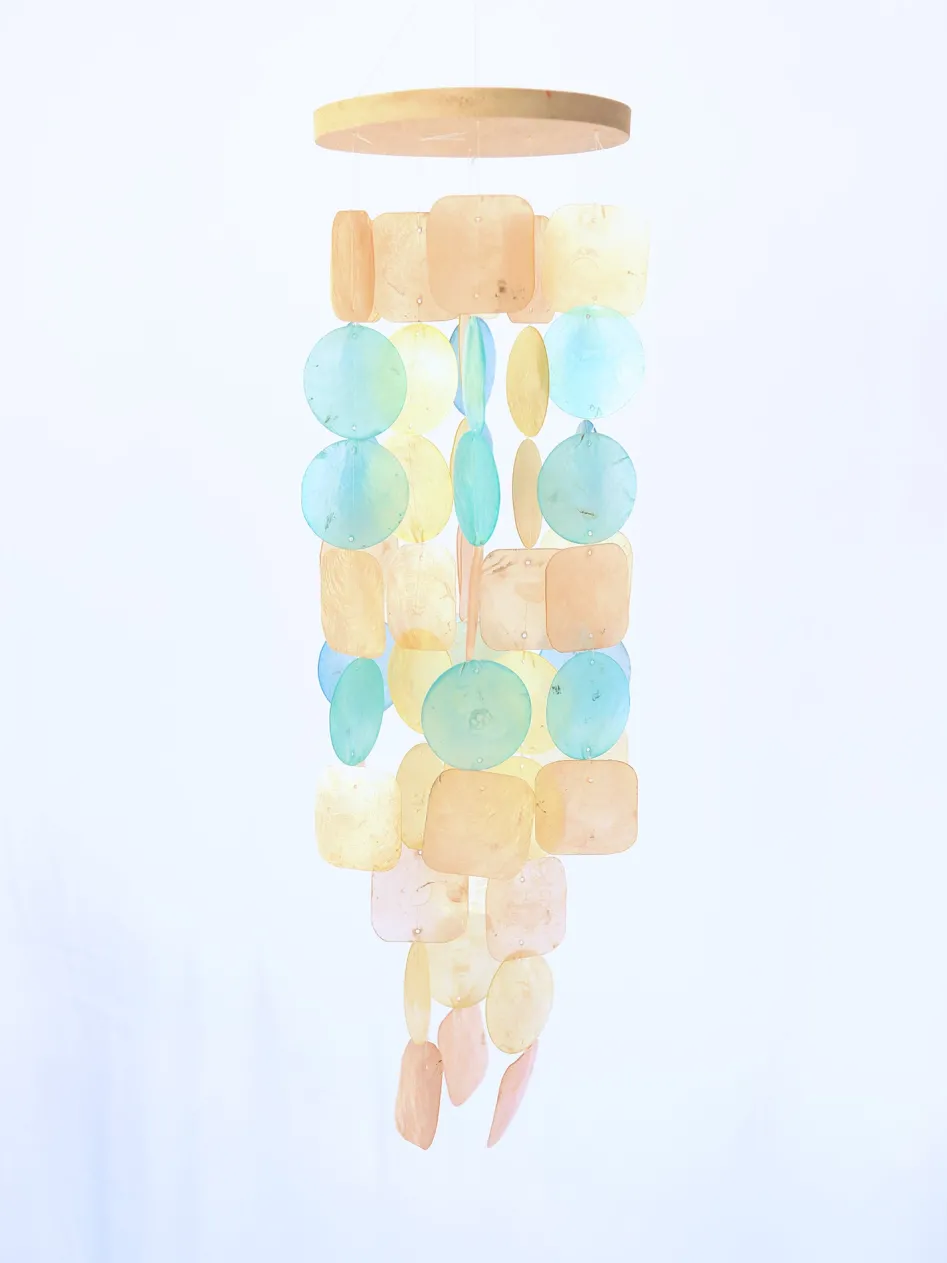 Outlet Sunlit Shell Capiz Windchime Dreamcatchers & Hangings