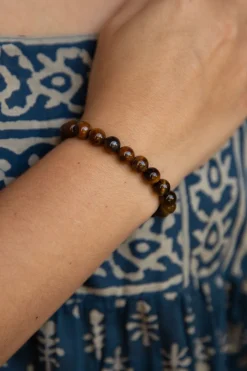 Clearance Tigers Eye Beaded Bracelet Fashion Jewellery|Bangles & Bracelets