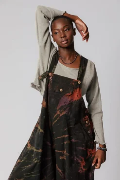 New Tye Dye Slouchy Overalls Playsuits & Jumpsuits
