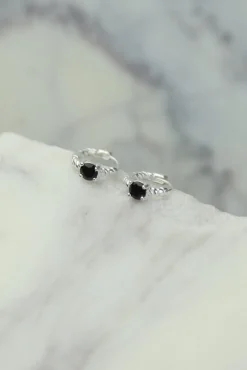 Clearance Vander Silver Hoops Earrings