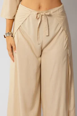 Outlet Wrap Pants Free Size|Pants