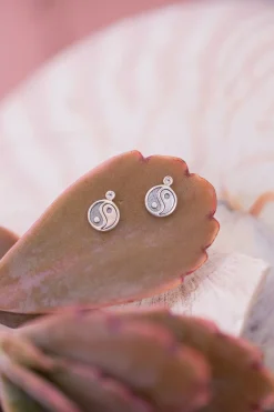 Fashion Yin Yang Studs Studs And Hoops|Earrings