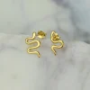 Sale Zen Gold Snake Studs Studs And Hoops|Earrings