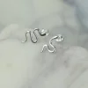 Best Zen Silver Snake Studs Studs And Hoops|Earrings